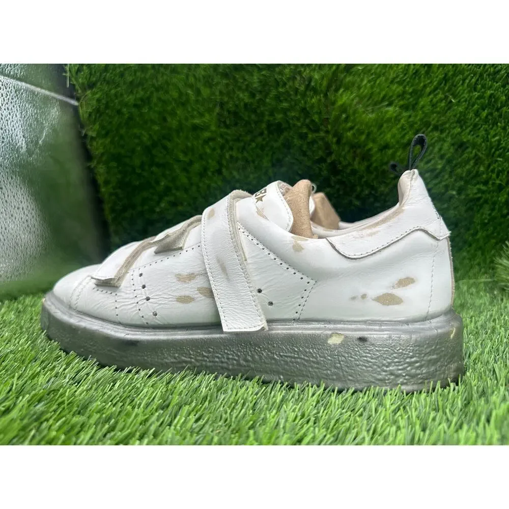 Golden Goose Starter Athletic Sneaker Women's 9 White Leather Jogging Running